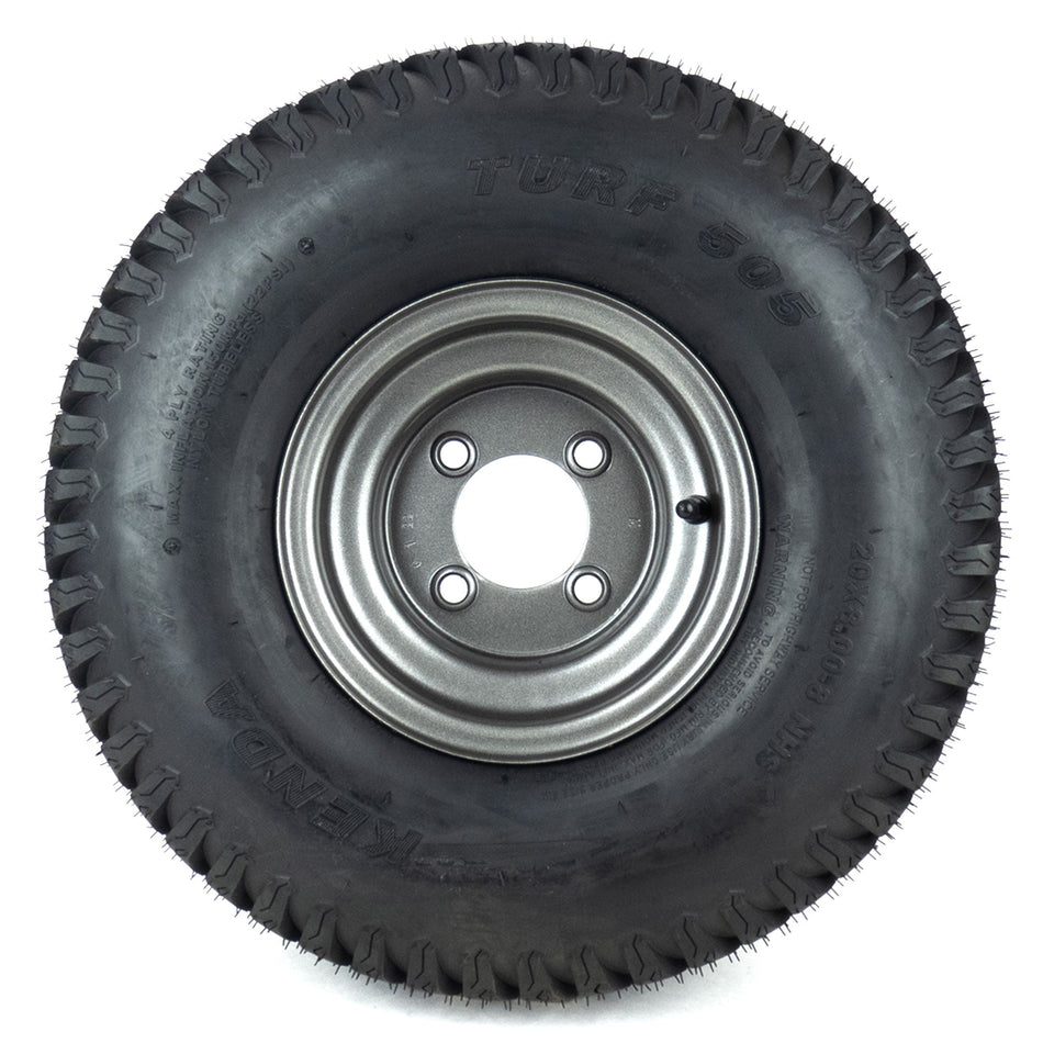 (1) OEM Gravely Ariens K505X Turf Tire Assembly 20x8.00-8 Fits Ikon XD 42" 07101337